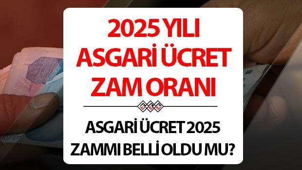 ASGARİ ÜCRET ZAMMI 2025 NE KADAR OLACAK? Tahminler gündemde… Yeni yılda Ocak ayı asgari ücret zammı kaç TL yapılacak?