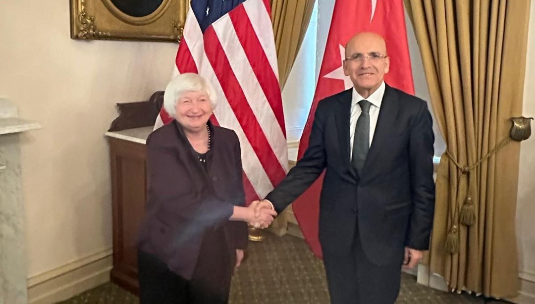 Bakan Şimşek, Amerika’li mevkidaşı Yellen ile görüştü