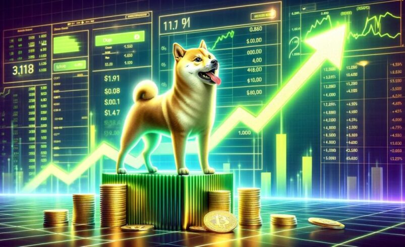 DOGE saatlik grafik