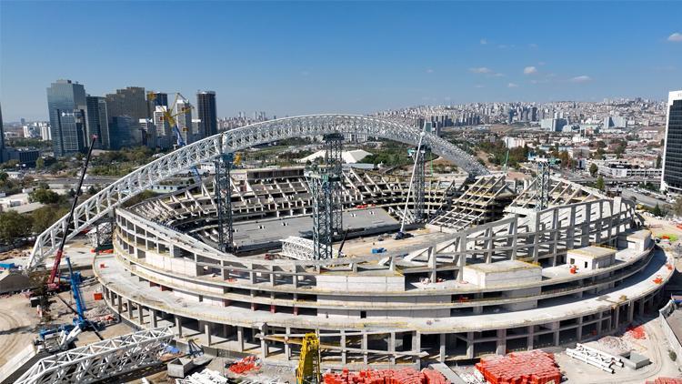 Ankara’nın yeni stadyum kompleksi hızla tamamlanıyor