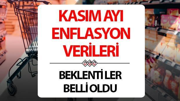 Kasım ayı enflasyon oranları ne vakit açıklanacak? Tahmini oranlar belli oldu! İşte Kasım ayı enflasyon beklentisi