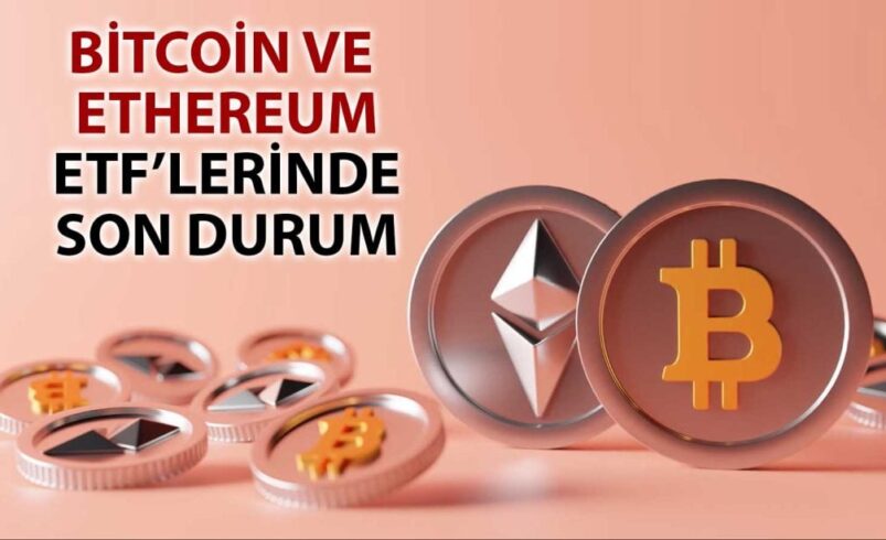 Bitcoin ve Etthereum ETF’lerinde dört günlük çıkış serisi bitti | Paratic