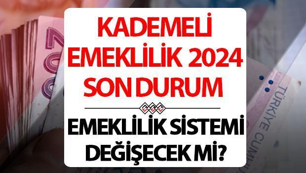 KADEMELİ (ERKEN) EMEKLİLİK SON DAKİKA HABERLERİ 21 ARALIK 2024 || Kademeli emeklilik gelecek mi, ne süre çıkacak, şartları neler? Emeklilik sistemi, yaş ve prim gün sayısı değişecek mi? İşte son olarak tablo detayları…