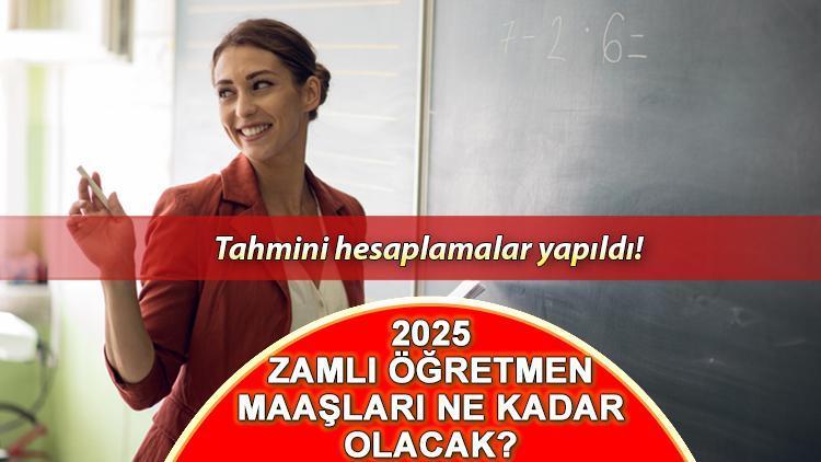 Yeni sene öğretmen maaşları ne kadar, kaç TL olacak? 5 aylık veriler geldi, tahminler netleşti! 2025 öğretmen maaş zammı oranları